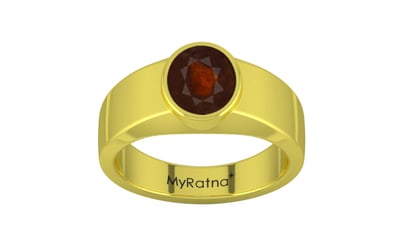 Panchdhatu Hessonite Garnet Ring Fine Quality (R10)