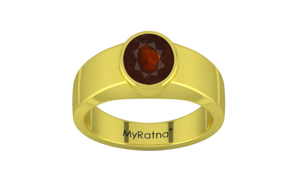 Panchdhatu Hessonite Garnet Ring Fine Quality (R10)