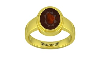 Panchdhatu Hessonite Garnet Ring Fine Quality (R3)