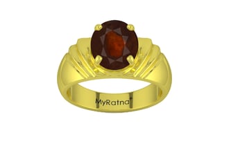 Panchdhatu Hessonite Garnet Ring Fine Quality (R4)