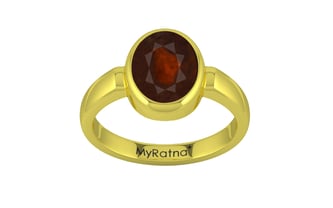 Panchdhatu Hessonite Garnet Ring Fine Quality (R6)