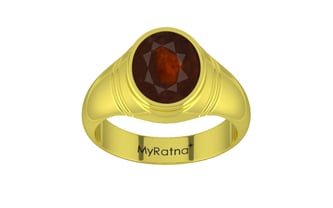 Panchdhatu Hessonite Garnet Ring Fine Quality (R7)