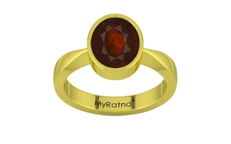 Panchdhatu Hessonite Garnet Ring Fine Quality (R9)