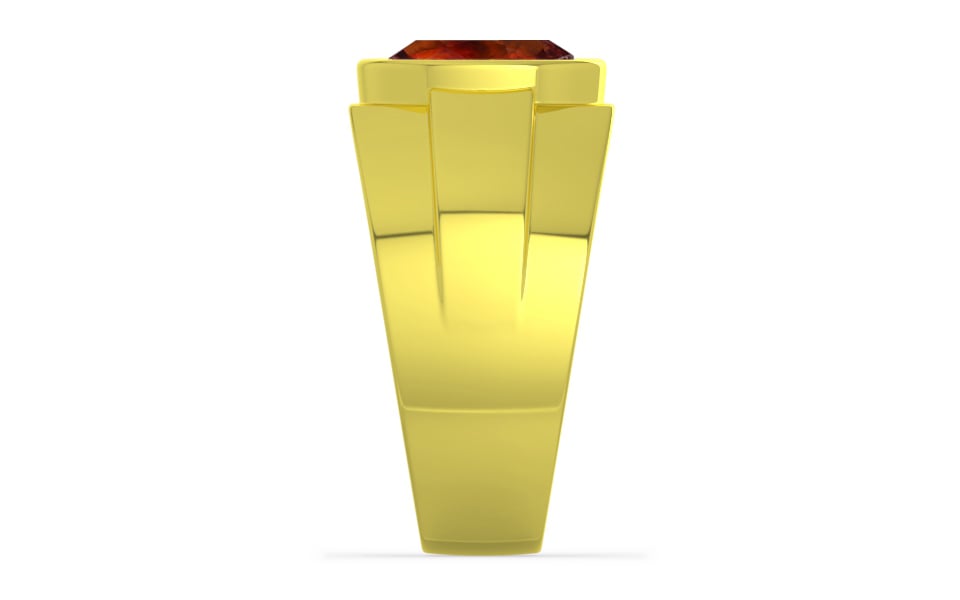 Panchdhatu Hessonite Garnet Ring Limited Quality (R1)