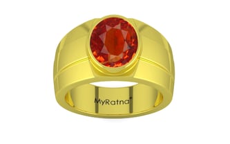 Panchdhatu Hessonite Garnet Ring Limited Quality (R1)