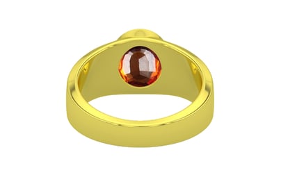 Panchdhatu Hessonite Garnet Ring Limited Quality (R10)