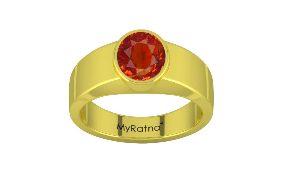 Panchdhatu Hessonite Garnet Ring Limited Quality (R10)