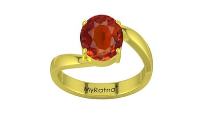 Panchdhatu Hessonite Garnet Ring Limited Quality (R2)