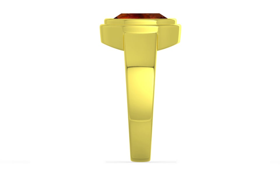 Panchdhatu Hessonite Garnet Ring Limited Quality (R3)