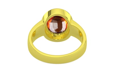 Panchdhatu Hessonite Garnet Ring Limited Quality (R3)