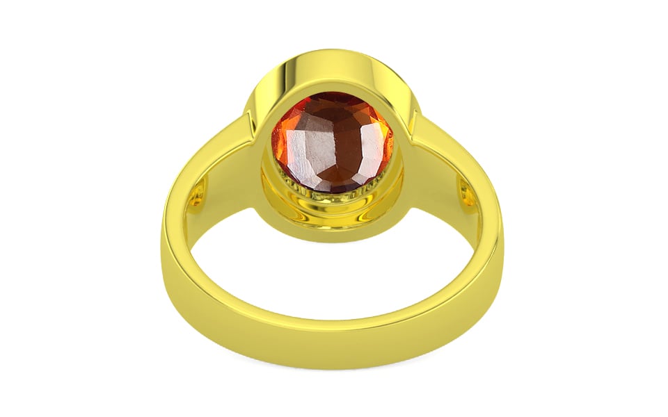 Panchdhatu Hessonite Garnet Ring Limited Quality (R3)
