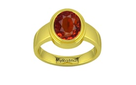 Panchdhatu Hessonite Garnet Ring Limited Quality (R3)