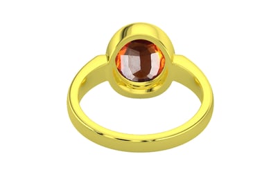 Panchdhatu Hessonite Garnet Ring Limited Quality (R6)