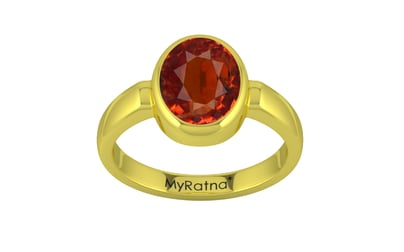 Panchdhatu Hessonite Garnet Ring Limited Quality (R6)
