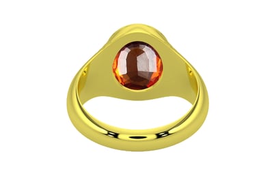 Panchdhatu Hessonite Garnet Ring Limited Quality (R7)