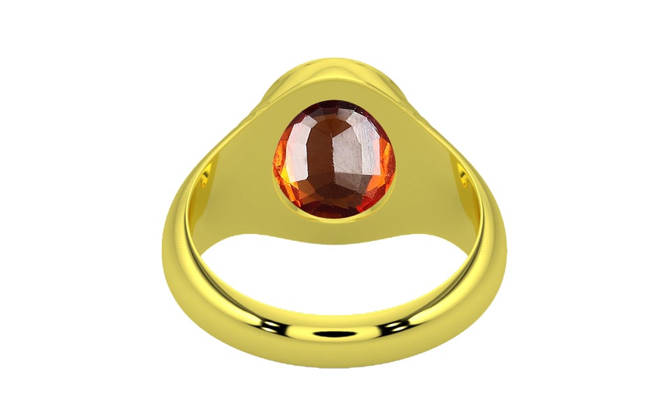 Panchdhatu Hessonite Garnet Ring Limited Quality (R7)