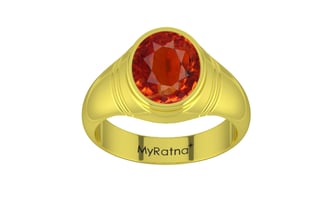 Panchdhatu Hessonite Garnet Ring Limited Quality (R7)
