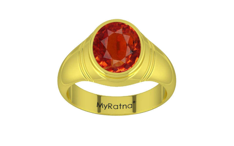 Panchdhatu Hessonite Garnet Ring Limited Quality (R7)