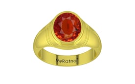 Panchdhatu Hessonite Garnet Ring Limited Quality (R7)