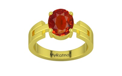 Panchdhatu Hessonite Garnet Ring Limited Quality (R8)