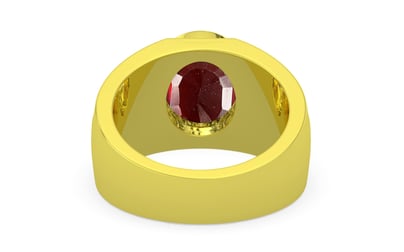 Panchdhatu Hessonite Garnet Ring Prime Quality (R1)