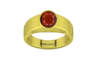 Panchdhatu Hessonite Garnet Ring Prime Quality (R10)