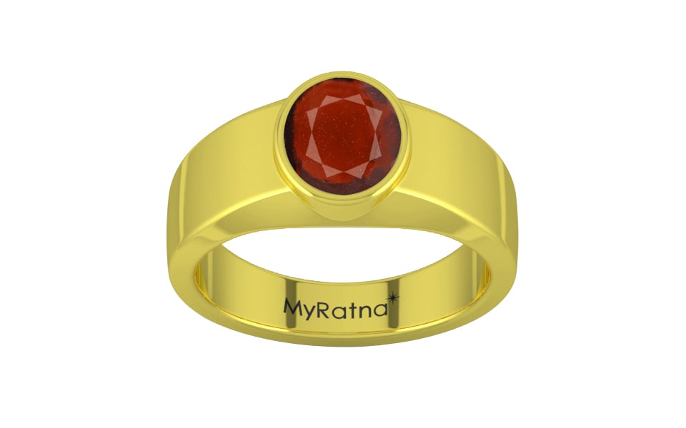 Panchdhatu Hessonite Garnet Ring Prime Quality (R10)