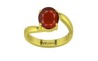 Panchdhatu Hessonite Garnet Ring Prime Quality (R2)