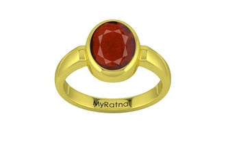 Panchdhatu Hessonite Garnet Ring Prime Quality (R6)