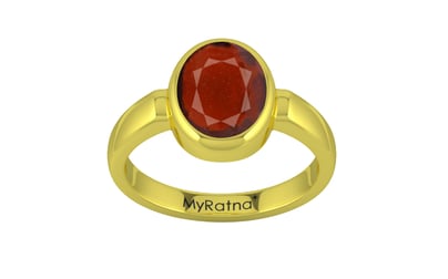 Panchdhatu Hessonite Garnet Ring Prime Quality (R6)