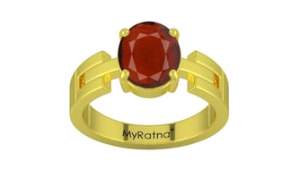 Panchdhatu Hessonite Garnet Ring Prime Quality (R8)