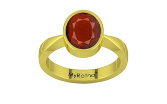 Panchdhatu Hessonite Garnet Ring Prime Quality (R9)