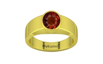 Panchdhatu Hessonite Garnet Ring Rare Quality (R10)