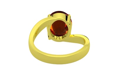 Panchdhatu Hessonite Garnet Ring Rare Quality (R2)