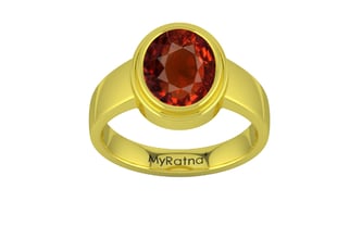 Panchdhatu Hessonite Garnet Ring Rare Quality (R3)