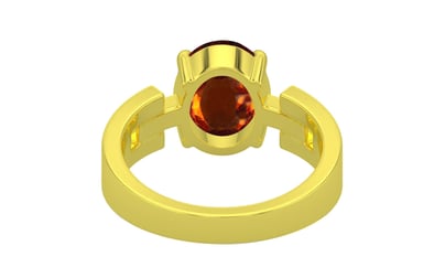 Panchdhatu Hessonite Garnet Ring Rare Quality (R8)