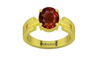 Panchdhatu Hessonite Garnet Ring Rare Quality (R8)