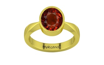 Panchdhatu Hessonite Garnet Ring Rare Quality (R9)