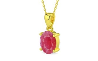 Panchdhatu Ruby Pendant Fine Quality (P10)