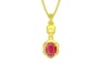 Panchdhatu Ruby Pendant Fine Quality (P6)