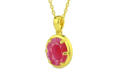 Panchdhatu Ruby Pendant Fine Quality (P8)