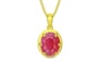 Panchdhatu Ruby Pendant Fine Quality (P8)