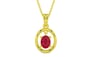 Panchdhatu Ruby Pendant Limited Quality (P2)