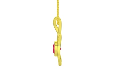 Panchdhatu Ruby Pendant Prime Quality (P1)