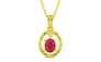 Panchdhatu Ruby Pendant Prime Quality (P2)