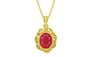 Panchdhatu Ruby Pendant Prime Quality (P5)