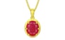 Panchdhatu Ruby Pendant Prime Quality (P8)