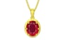 Panchdhatu Ruby Pendant Rare Quality (P8)