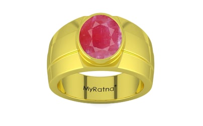Panchdhatu Ruby Ring Fine Quality (R1)