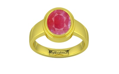 Panchdhatu Ruby Ring Fine Quality (R3)